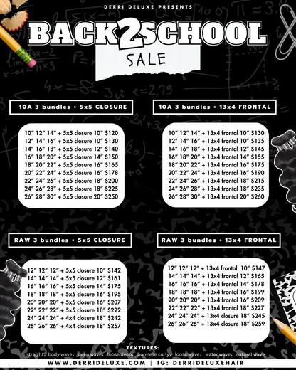 10a B2S Bundle + Lace Deal