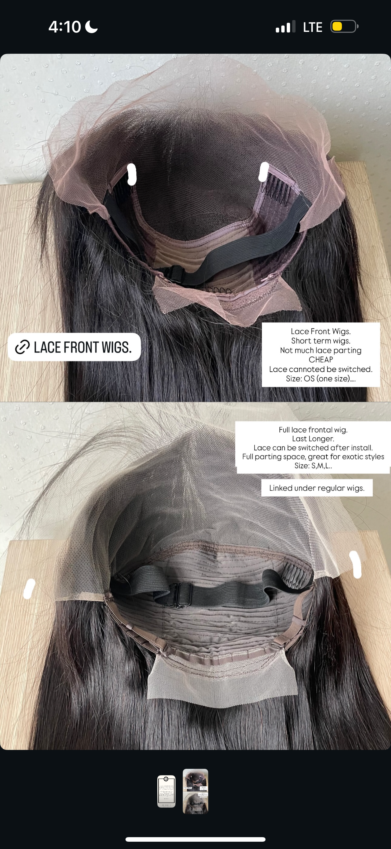 Lace Front Wig Deal